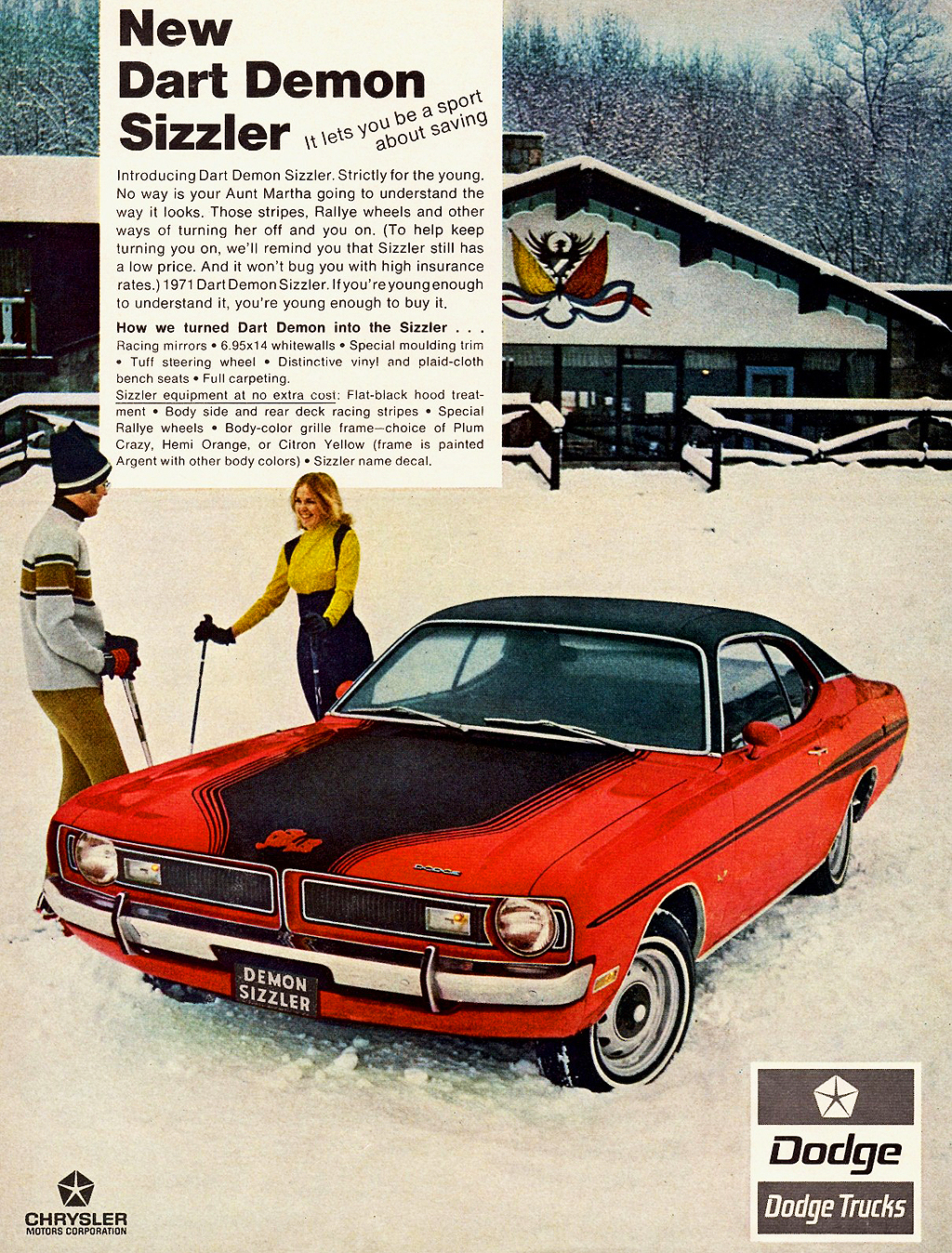 1971 Dodge Dart Demon Sizzler